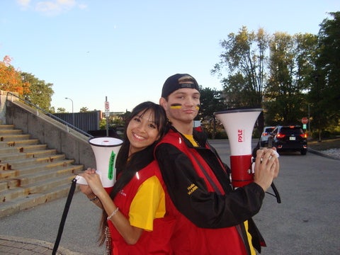 Tracy with friend