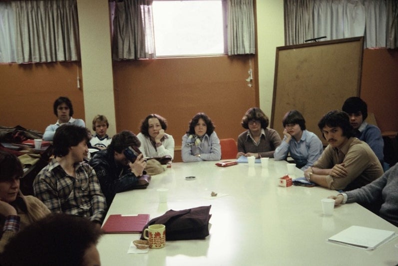 Class of 1981 university students