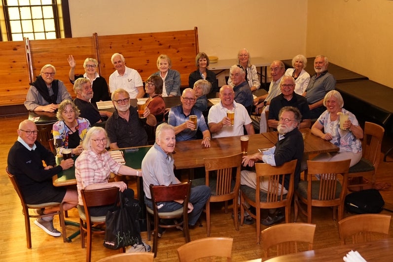 Planning Class of 1974 at reunion