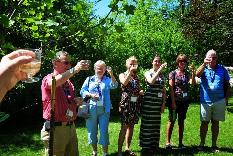 Planning Class of 1974 at reunion