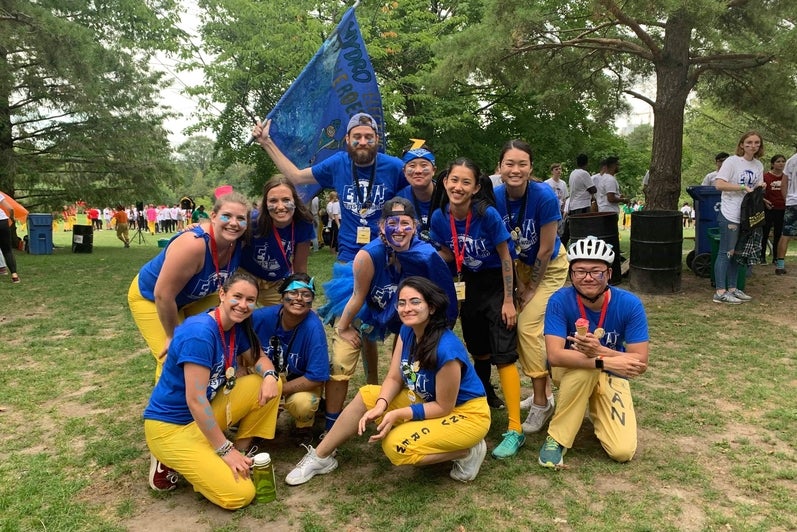Waterloo Environment grads of 2016 at orientation