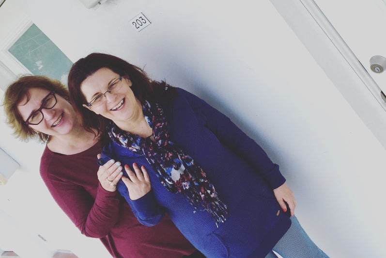 Ingrid and Karen