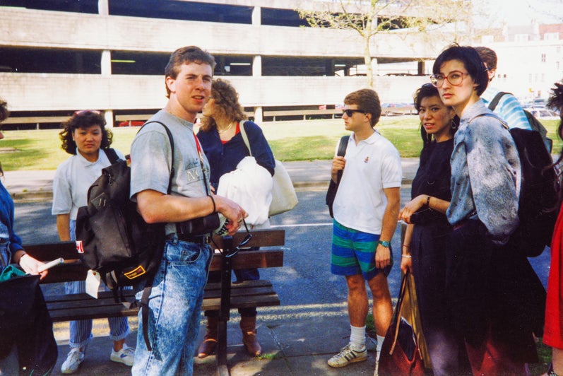 Planning class of 1990 students