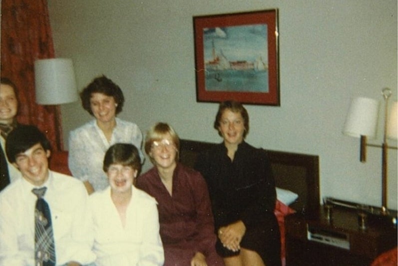 university students in the late 70s