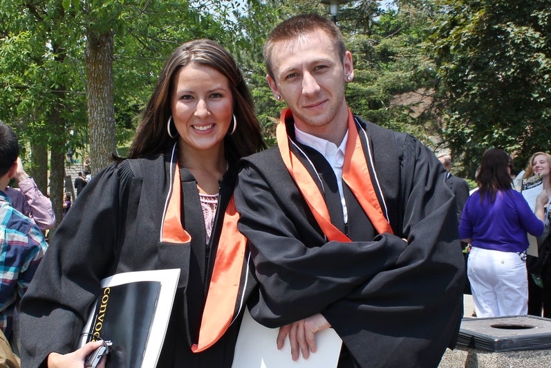 Waterloo Environment grads of 2011 at convocation