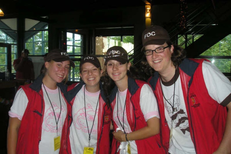 Group photo from Waterloo Environment Orientation 2006