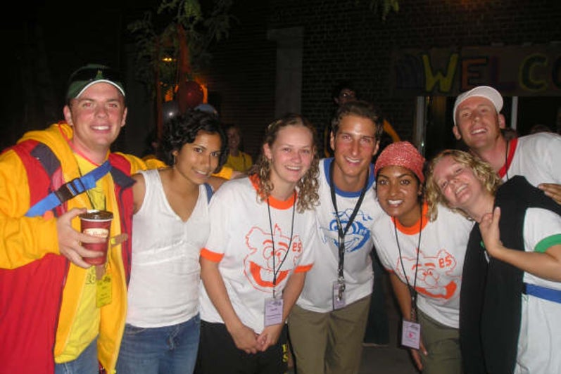 Group photo from Waterloo Environment Orientation 2006