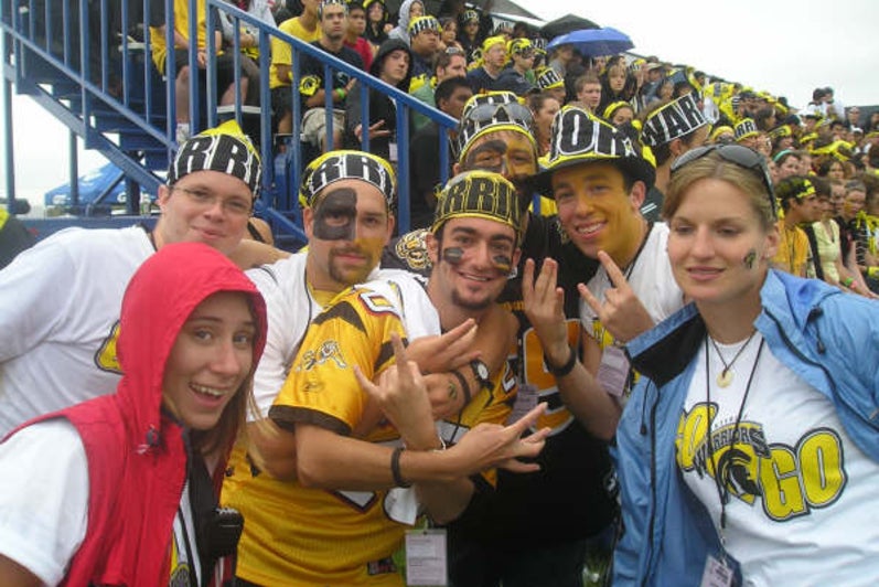 Group photo from Waterloo Environment Orientation 2006