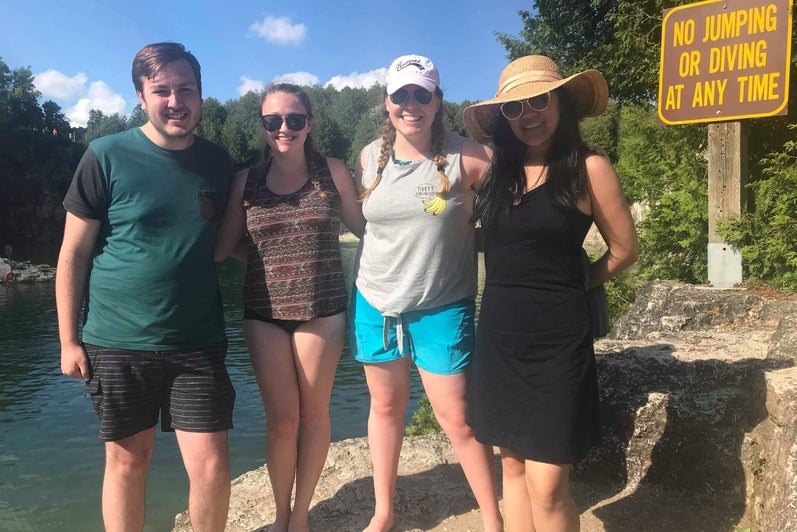 Waterloo Environment grads of 2016 at orientation