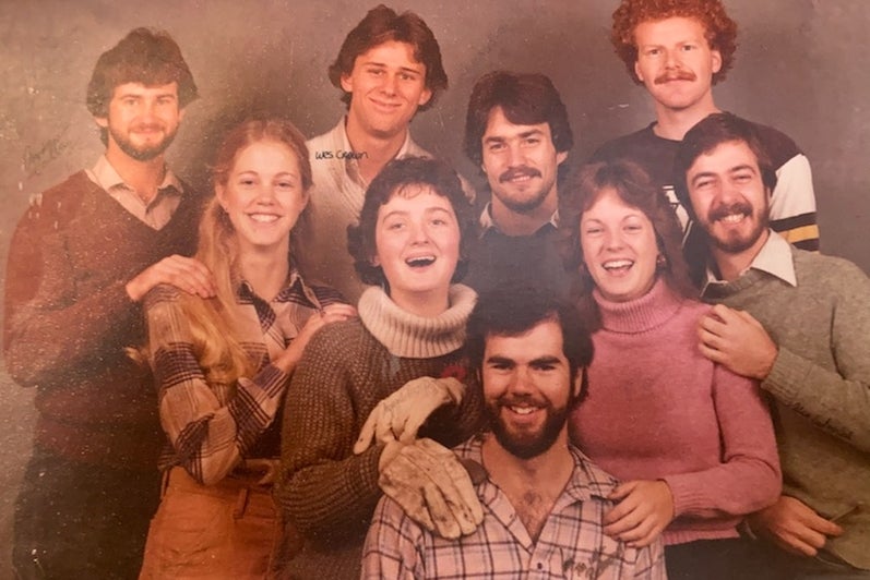 Class of 1981 university students