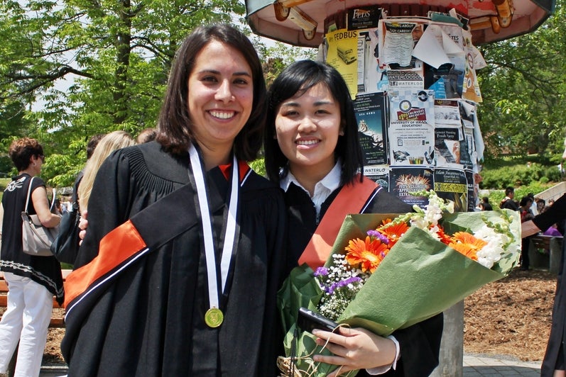 Waterloo Environment grads of 2011 at convocation