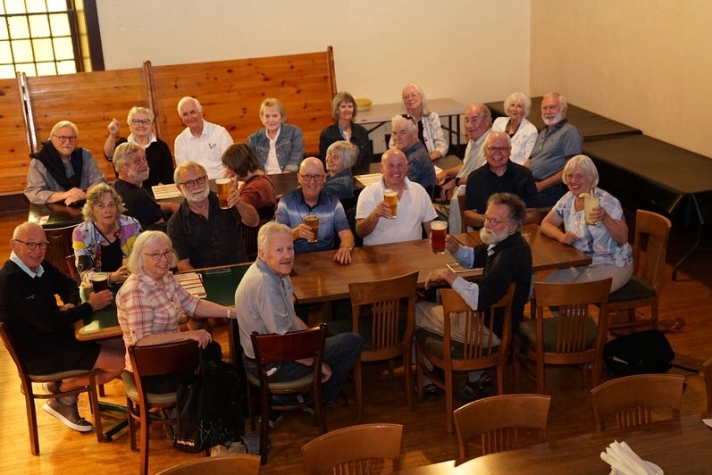 Planning Class of 1974 at reunion