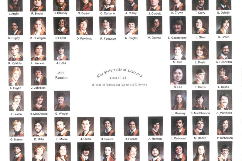 Planning 1981 class composite