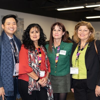 TD representatives from left to right: Phong Truong, Isabel Clodge Annette Kinsella-Wilson, and Wendy Vaughn.