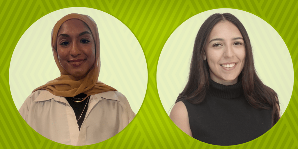 Lina Nassir and Talia Rodriguez 