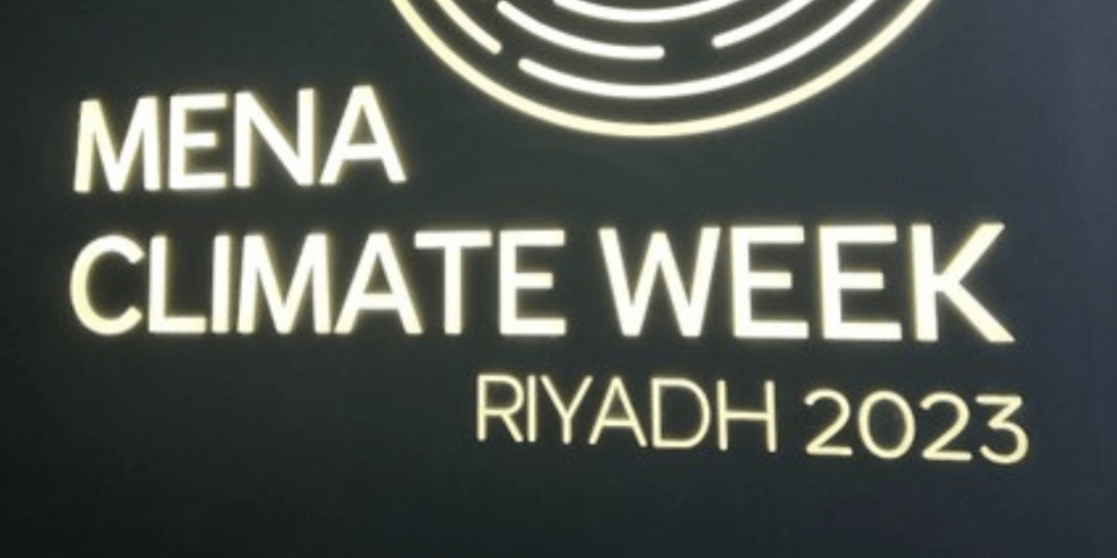 Middle Eastern and North African Climate Week