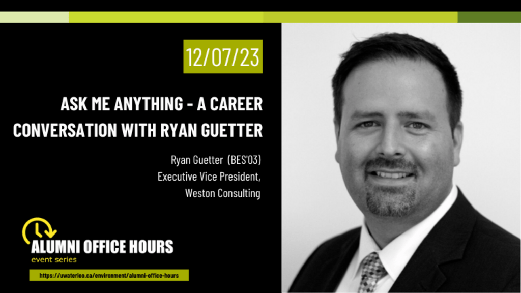 December 7th 2023, Ask me Anything - A Career Conversation with Ryan Guetter
