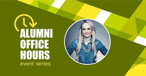 Alumni Office hours event series promo