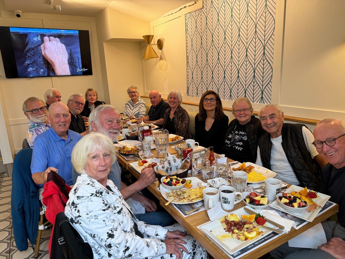 Planning Class of 1974 at reunion