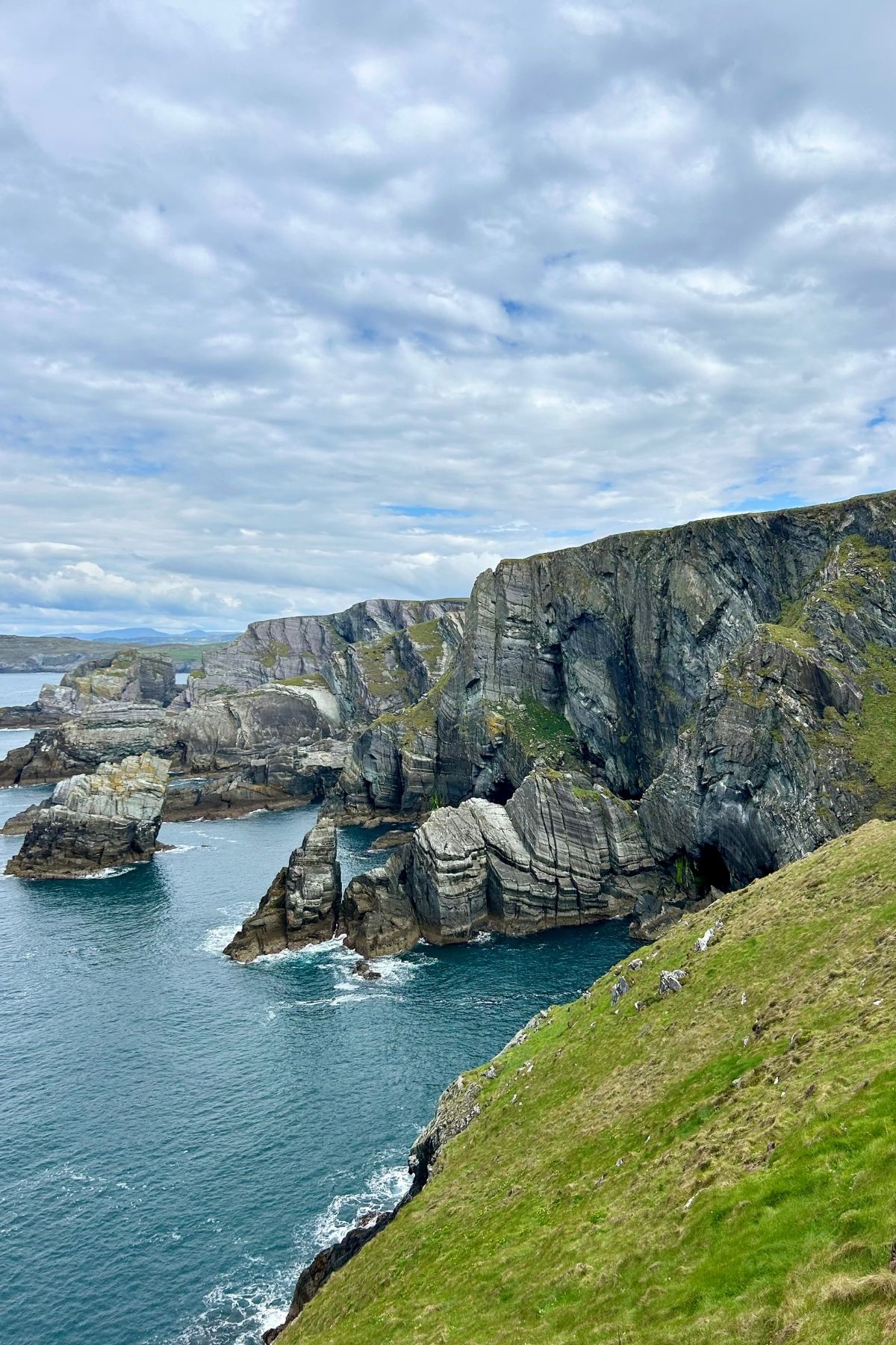 Cliffs overlooking a body of water