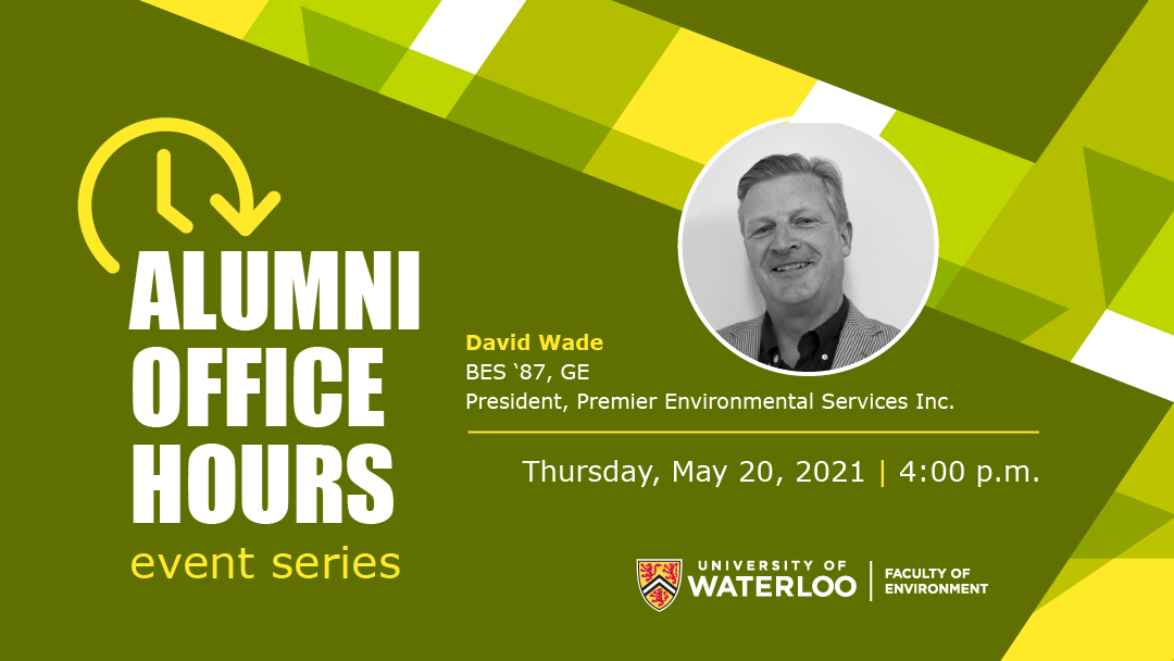 David Wade Alumni Office Hour event page