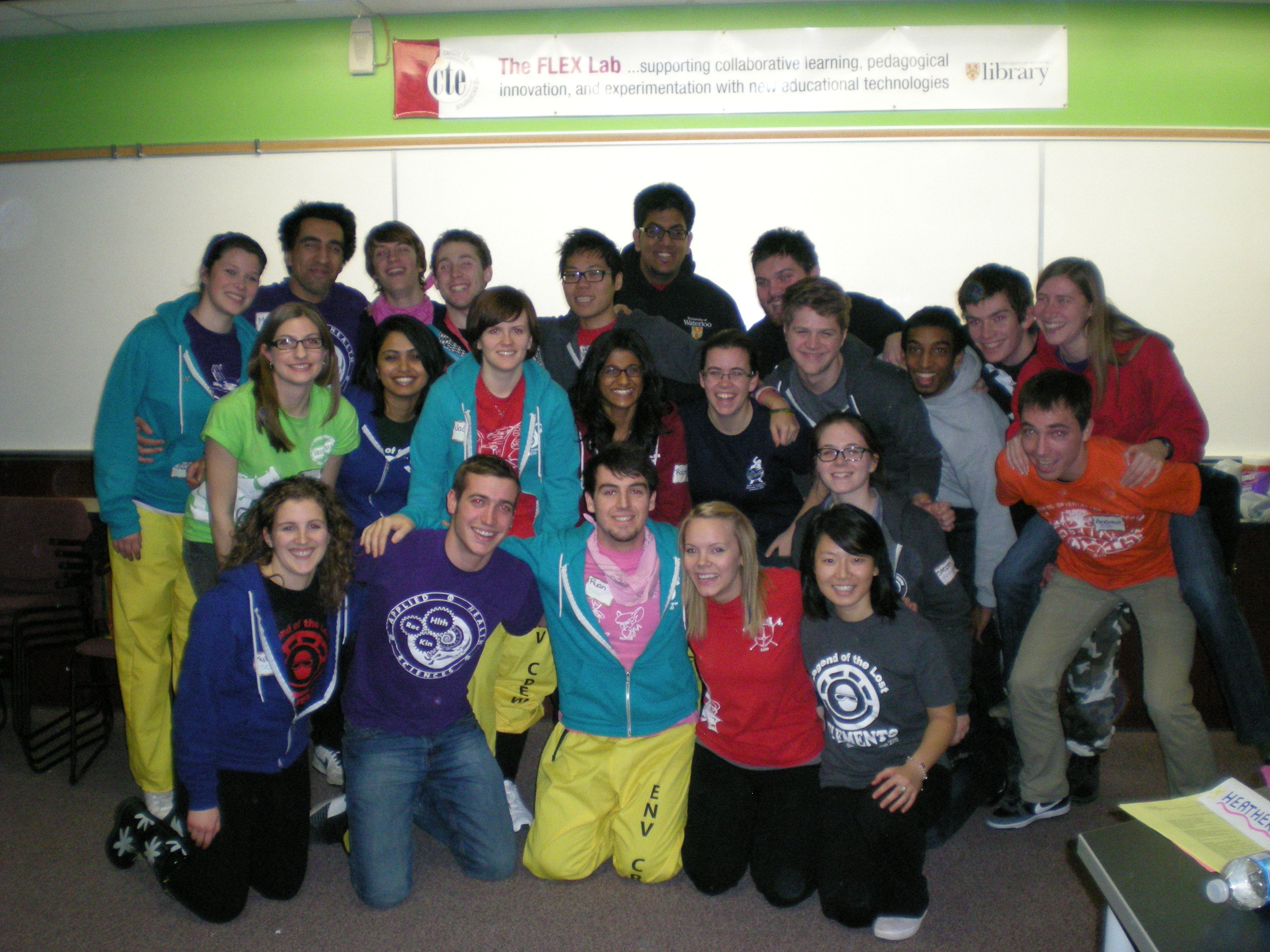 Waterloo Environment grads of 2016 at orientation