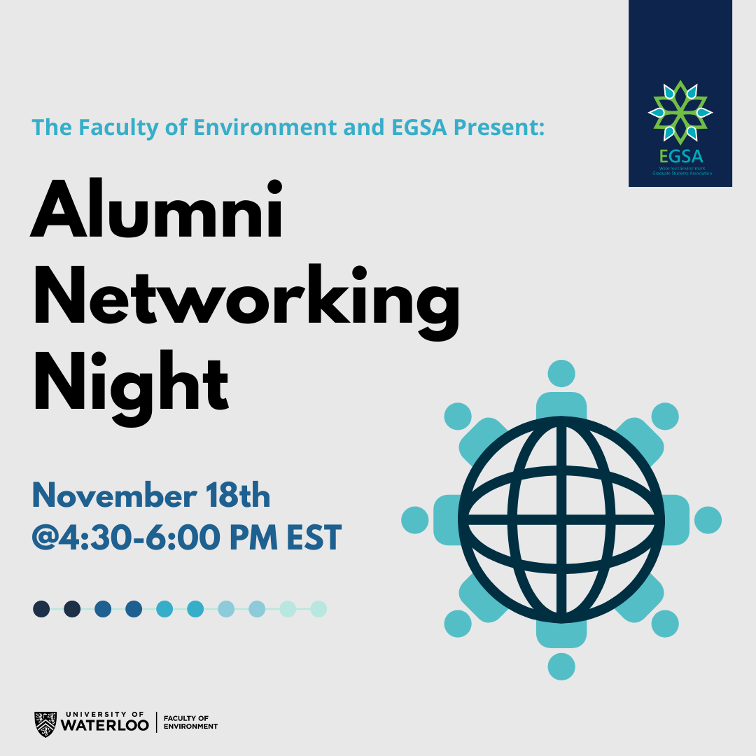 EGSA Alumni Networking Night ad