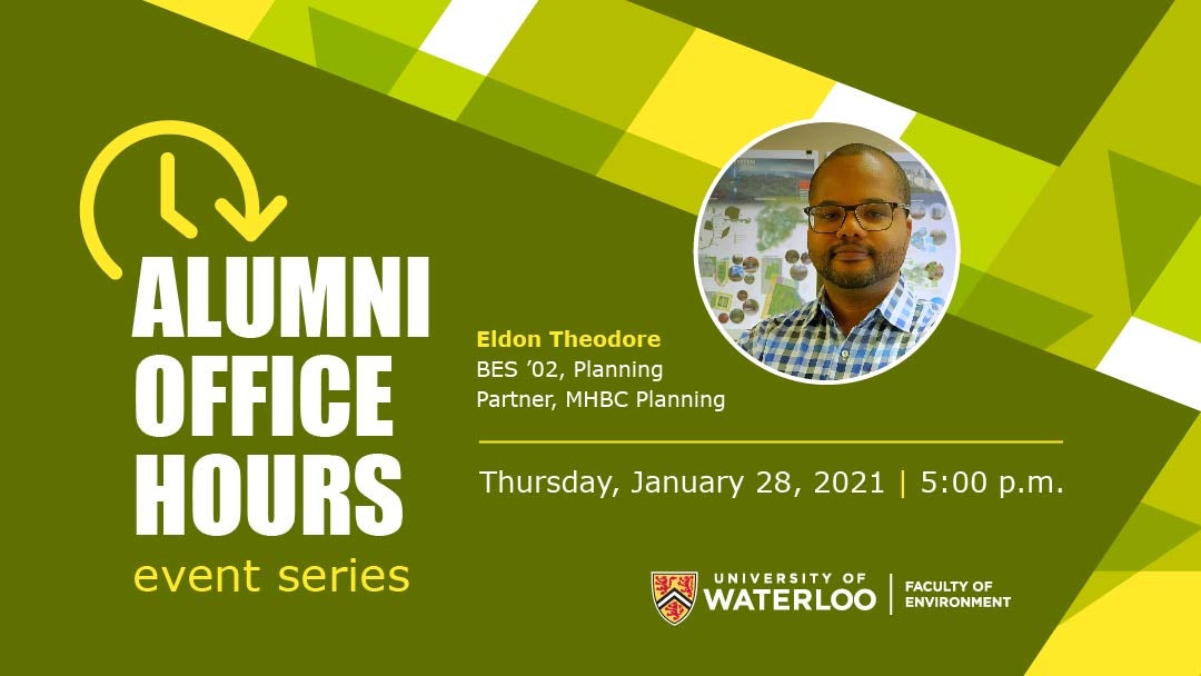 Eldon Theodore Alumni Office Hour