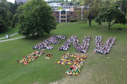 Waterloo Environment grads of 2016 at orientation