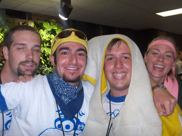 Group photo from Waterloo Environment Orientation 2006