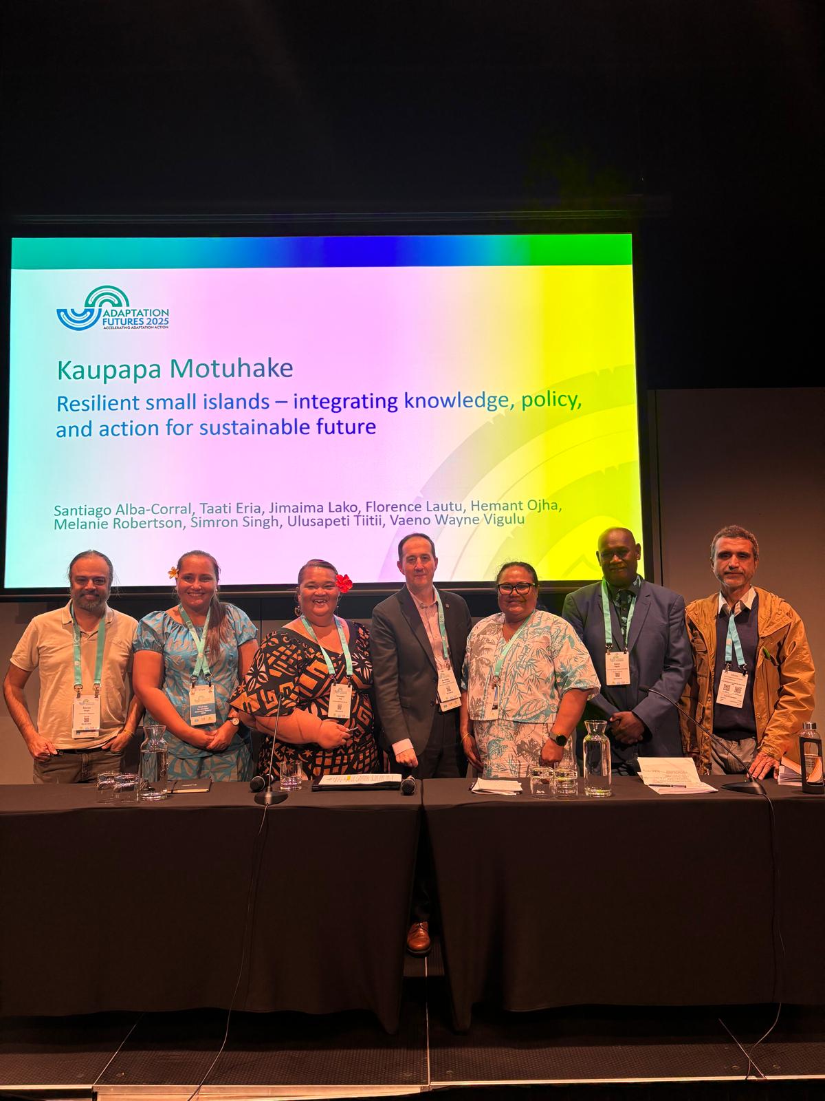 Simron Singh  at the Adaptations Futures Conference. 