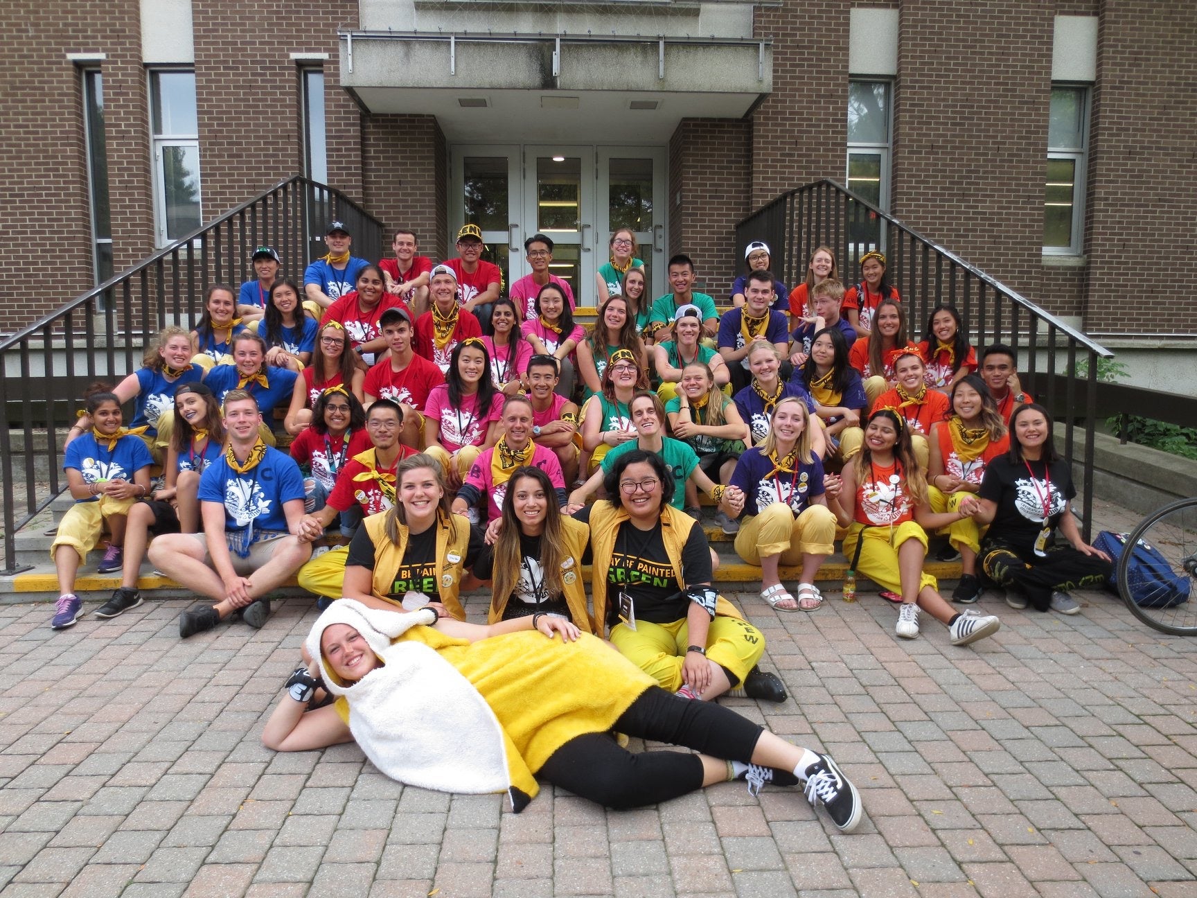 Waterloo Environment grads of 2016 at orientation