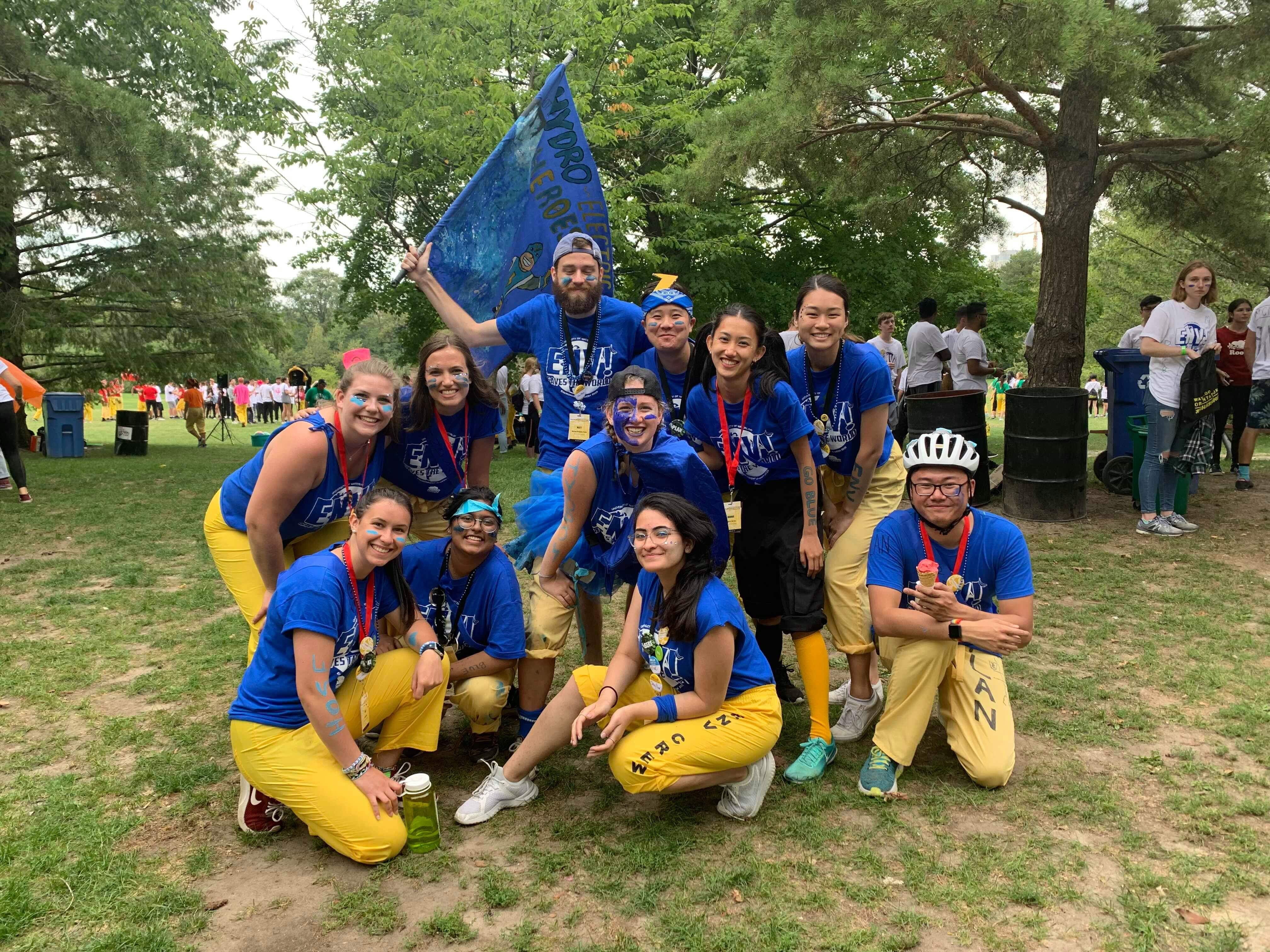 Waterloo Environment grads of 2016 at orientation