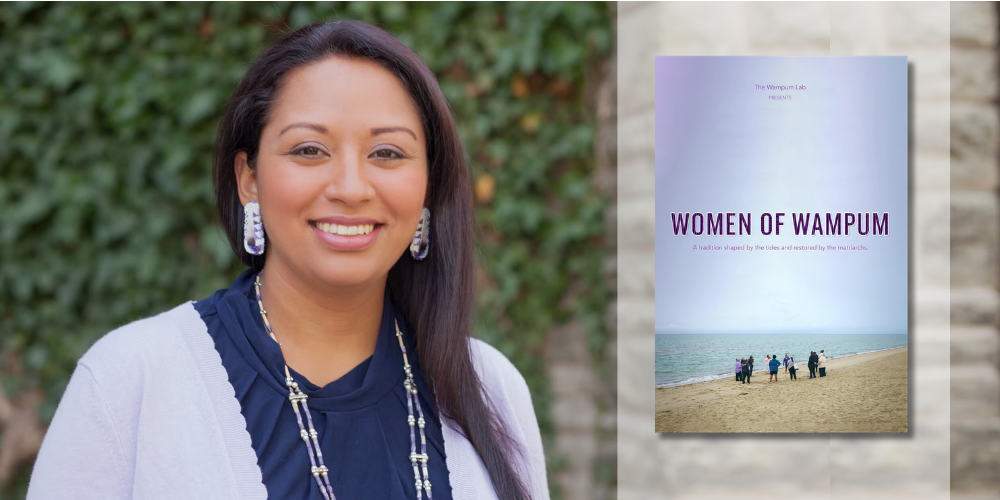 Kelsey Leonard and Women of Wampum documentary poster.