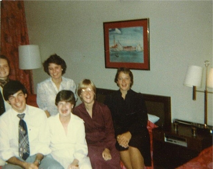 university students in the late 70s