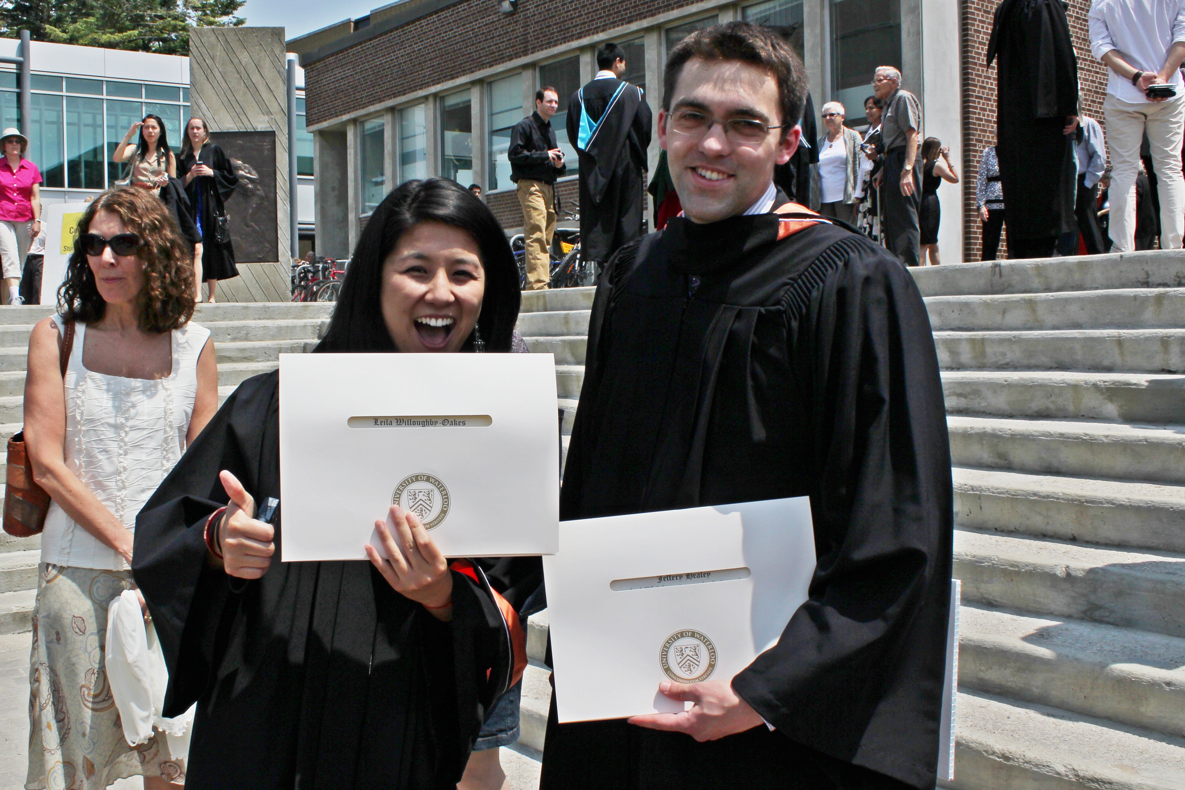 Waterloo Environment grads of 2011 at convocation