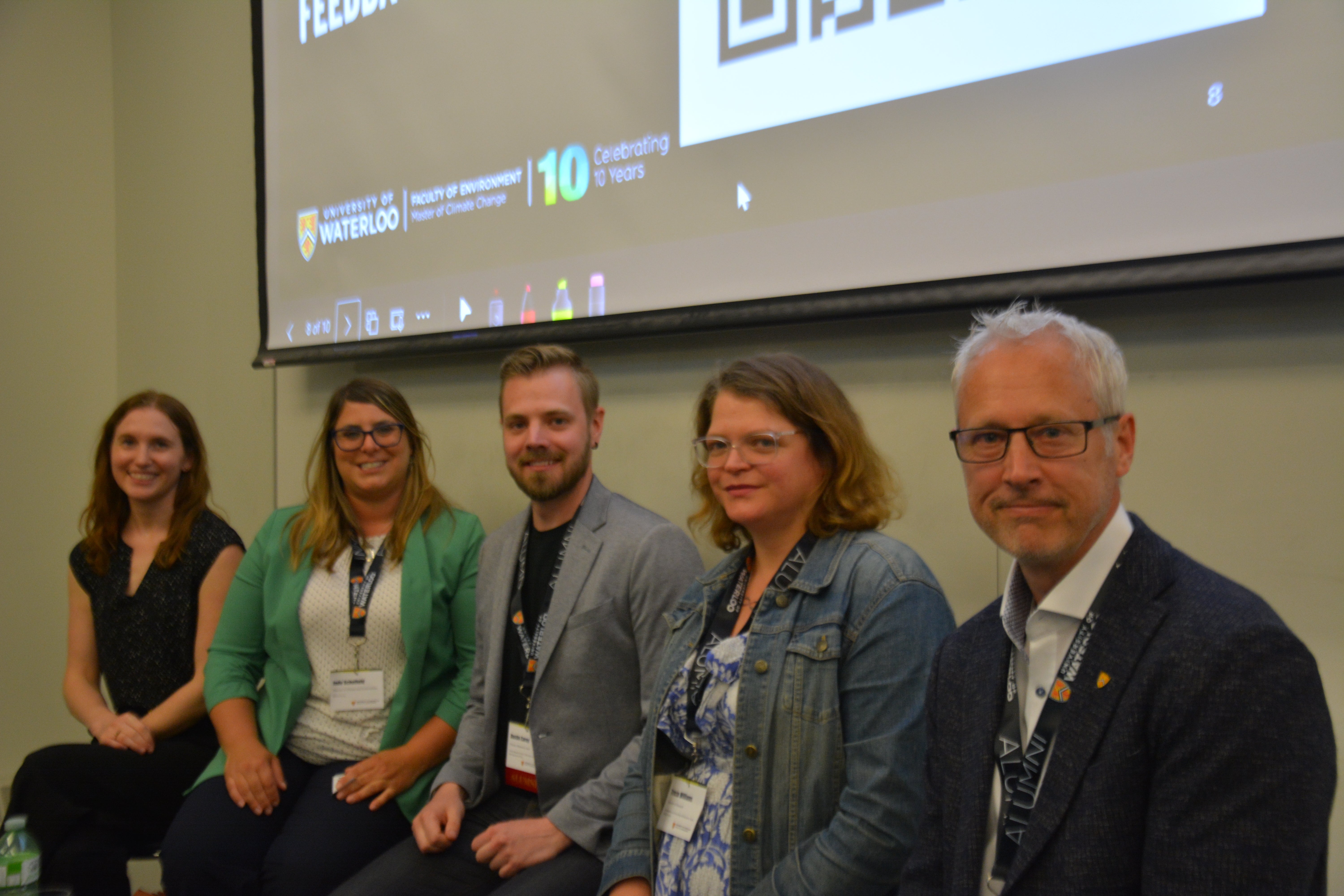 MCC panelists with Dr. Daniel Scott