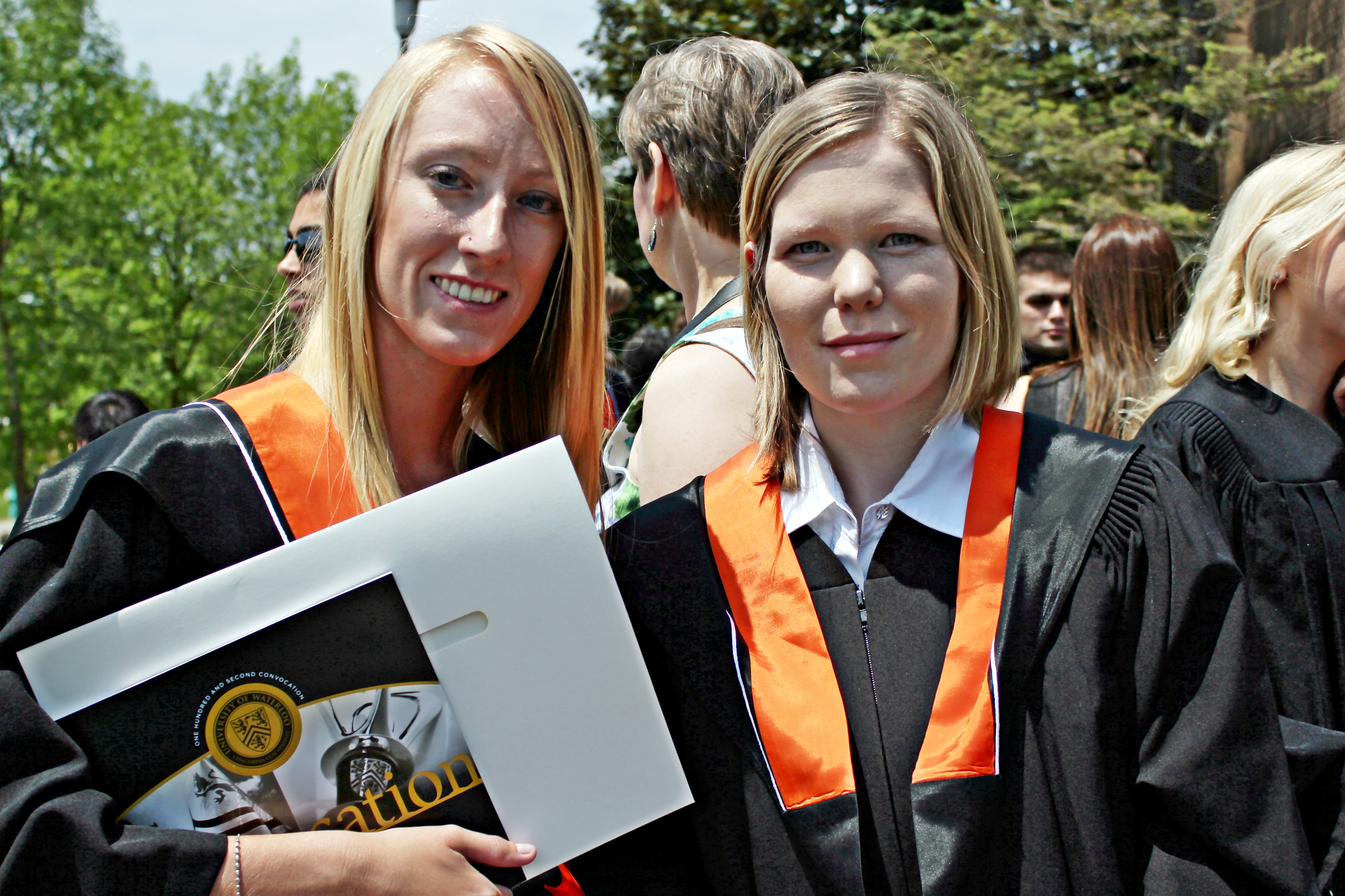 Waterloo Environment grads of 2011 at convocation