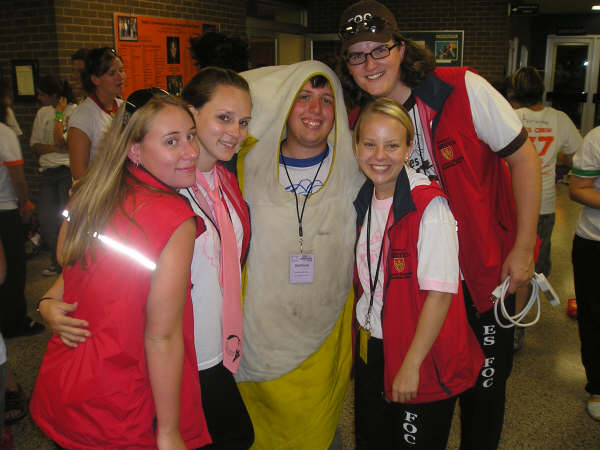 Group photo from Waterloo Environment Orientation 2006