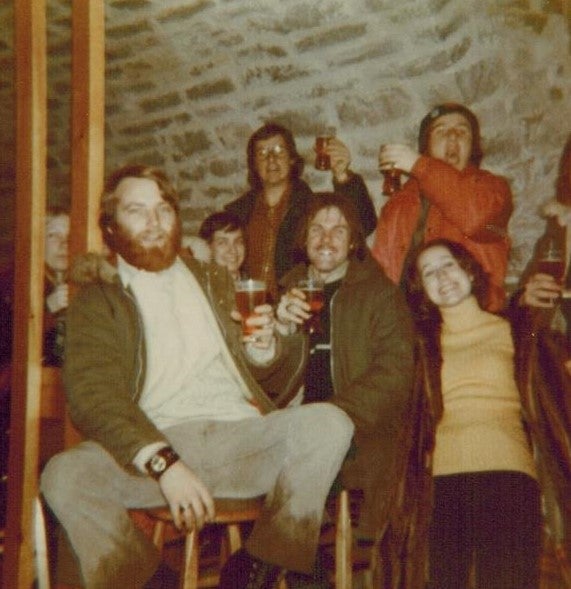 Group of people having drinks 