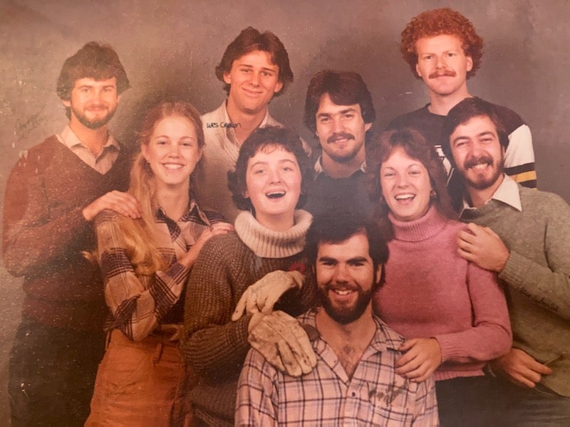 Class of 1981 university students
