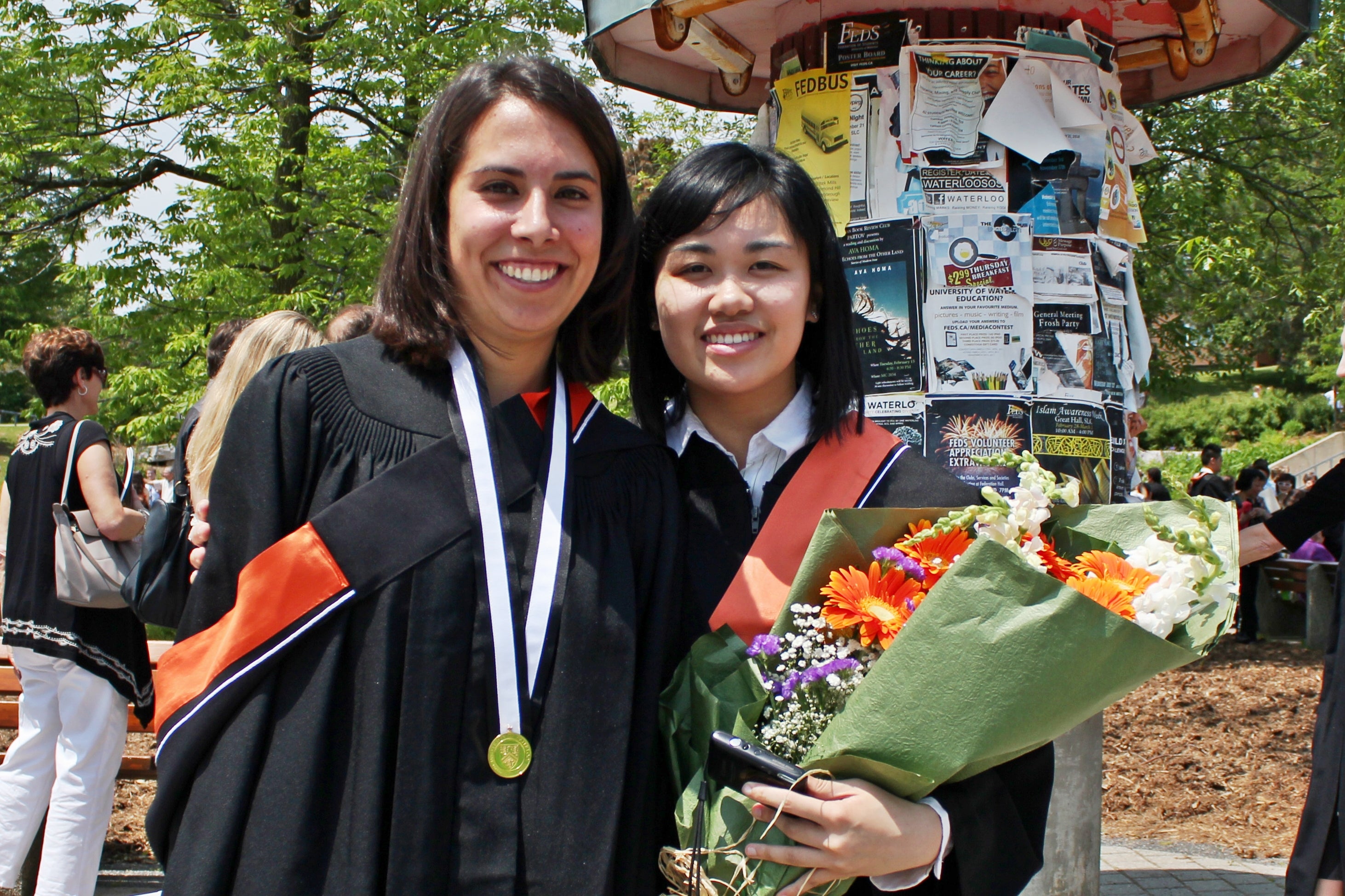 Waterloo Environment grads of 2011 at convocation