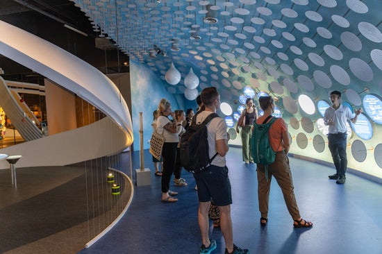 Water filtration plant tour