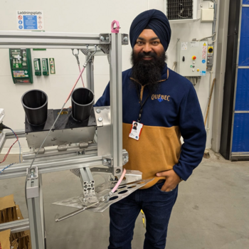 Gurpreet Singh with S.O.B.E.R.