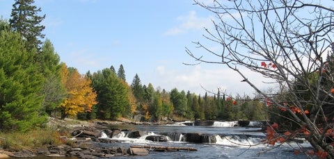 River with rapids