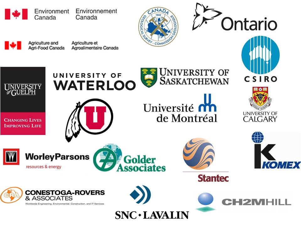 Our former students have gone on to be employed by a number of employers - including: Environment Canada, Agriculture and Agri-Food Canada, University of Guelph, University of Waterloo, Worley Parsons, Golder Associates, Conestoga Rovers, SNC Lavalin, Canada Geological Survey, University of Saskatchewan, Universite de Montreal, Government of Ontario, CSIRO, University of Calgary, Komex, CH2M Hill, and Stantec.