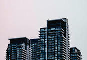 High rise condo in downtown Toronto.