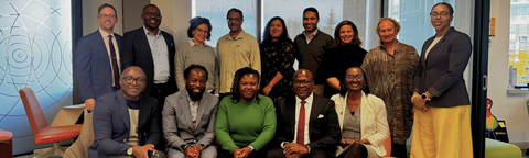 Staff with Professor Simon Uchenna Ortuanya,
