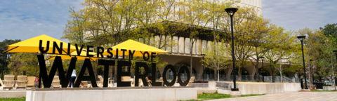 University of Waterloo sign