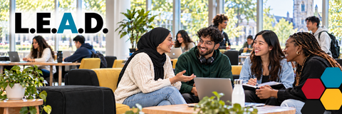 students sitting on couches